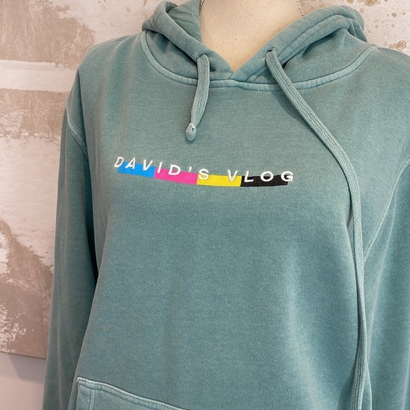 David Dobrik Vlog Squad Hoodie Official Merch YouTube Size Medium Sweatshirt - Picture 2 of 5